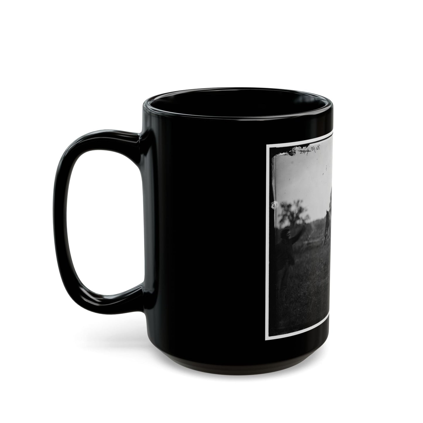 Bealeton, Virginia. Captain Henry Page, A. Q. M. Army Of The Potomac Headquarters (U.S. Civil War) Black Coffee Mug