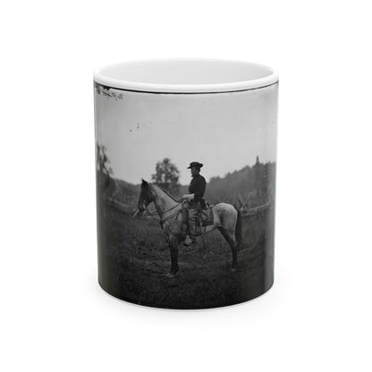 Bealeton, Virginia. Captain Henry Page, A. Q. M. Army Of The Potomac Headquarters (U.S. Civil War) White Coffee Mug