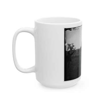 Bealeton, Virginia. Captain Henry Page, A. Q. M. Army Of The Potomac Headquarters (U.S. Civil War) White Coffee Mug