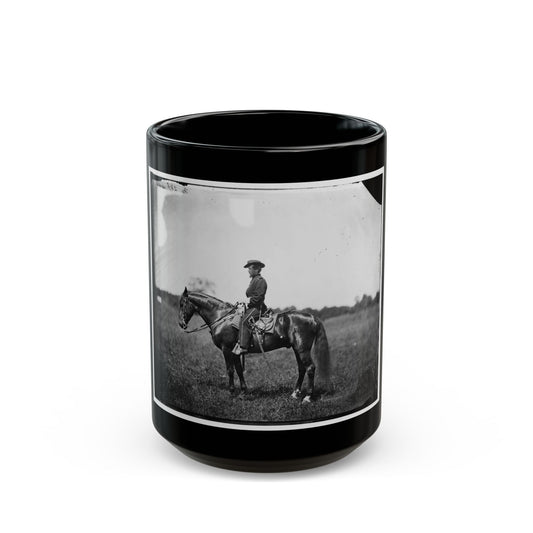 Bealeton, Virginia. Captain Henry Page, Assistant Quartermaster, At Army Of The Potomac Headquarters (U.S. Civil War) Black Coffee Mug