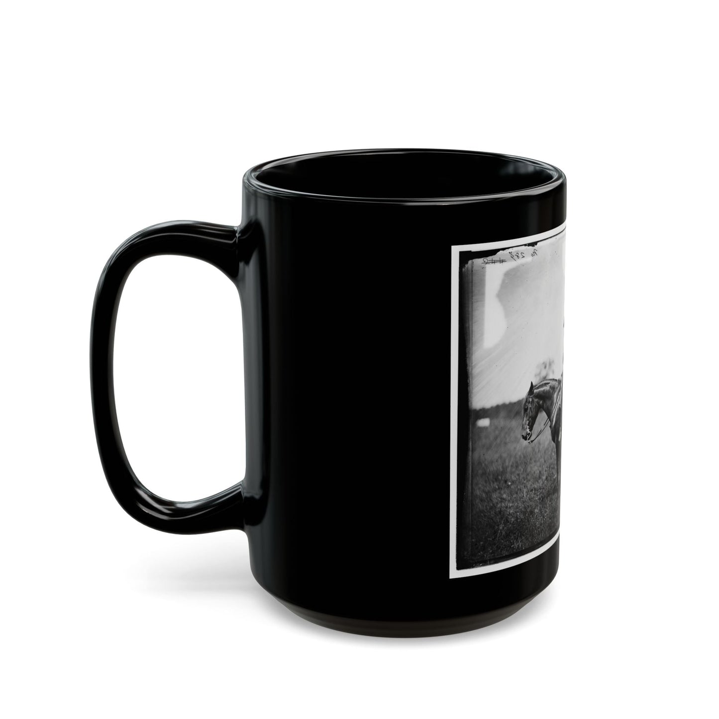 Bealeton, Virginia. Captain Henry Page, Assistant Quartermaster, At Army Of The Potomac Headquarters (U.S. Civil War) Black Coffee Mug