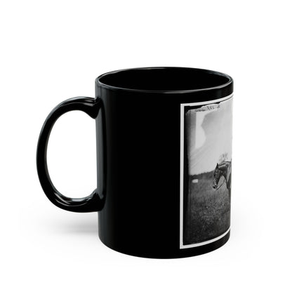 Bealeton, Virginia. Captain Henry Page, Assistant Quartermaster, At Army Of The Potomac Headquarters (U.S. Civil War) Black Coffee Mug