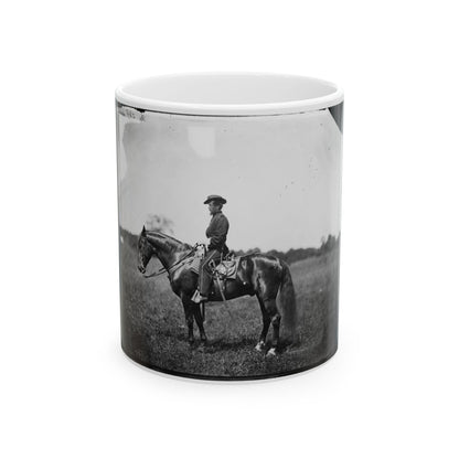 Bealeton, Virginia. Captain Henry Page, Assistant Quartermaster, At Army Of The Potomac Headquarters (U.S. Civil War) White Coffee Mug