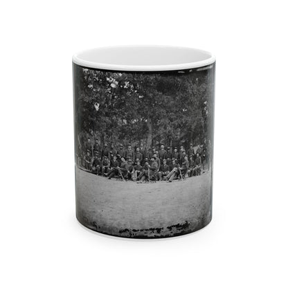 Bealeton, Virginia. Company A, 93d New York Infantry (U.S. Civil War) White Coffee Mug