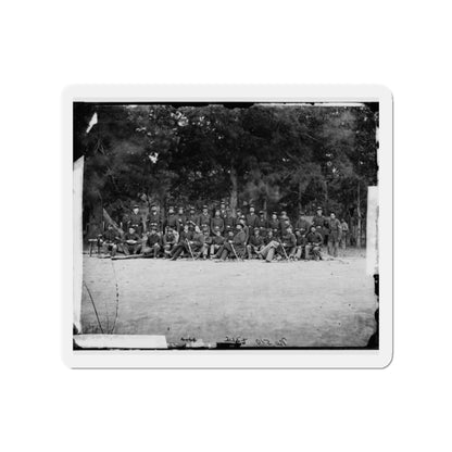 Bealeton, Virginia. Company A, 93d New York Infantry(2) (U.S. Civil War) Refrigerator Magnet-2" x 2"-The Sticker Space