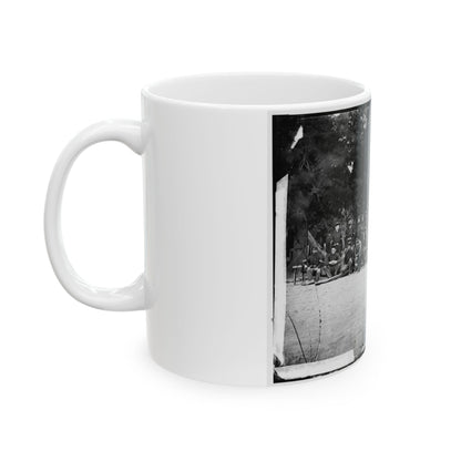 Bealeton, Virginia. Company A, 93d New York Infantry(2) (U.S. Civil War) White Coffee Mug