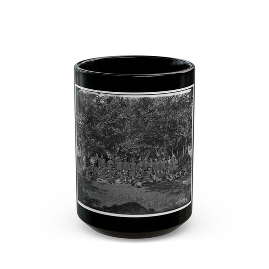 Bealeton, Virginia. Company B, 93d New York Infantry (U.S. Civil War) Black Coffee Mug