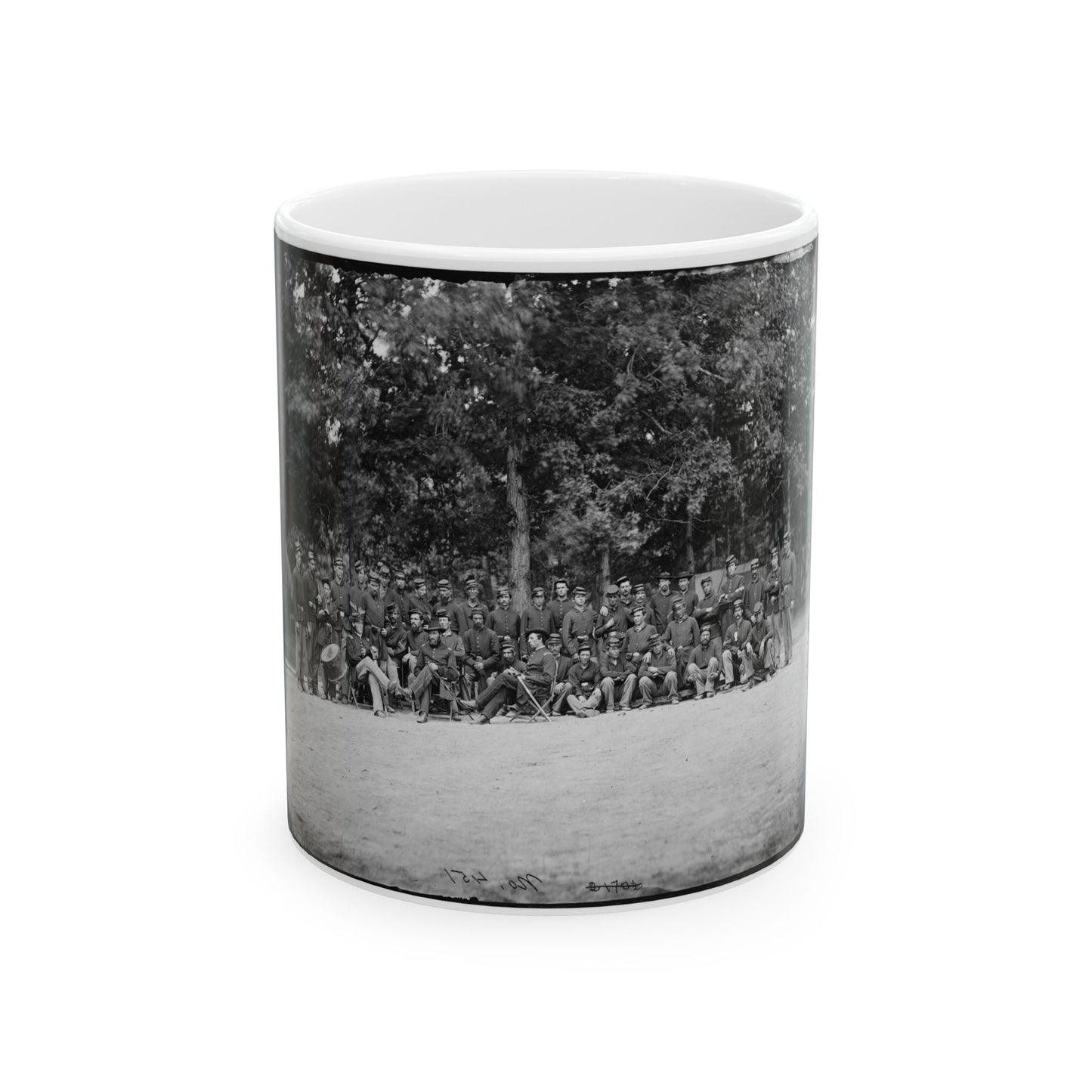 Bealeton, Virginia. Company C, 93d New York Infantry (U.S. Civil War) White Coffee Mug