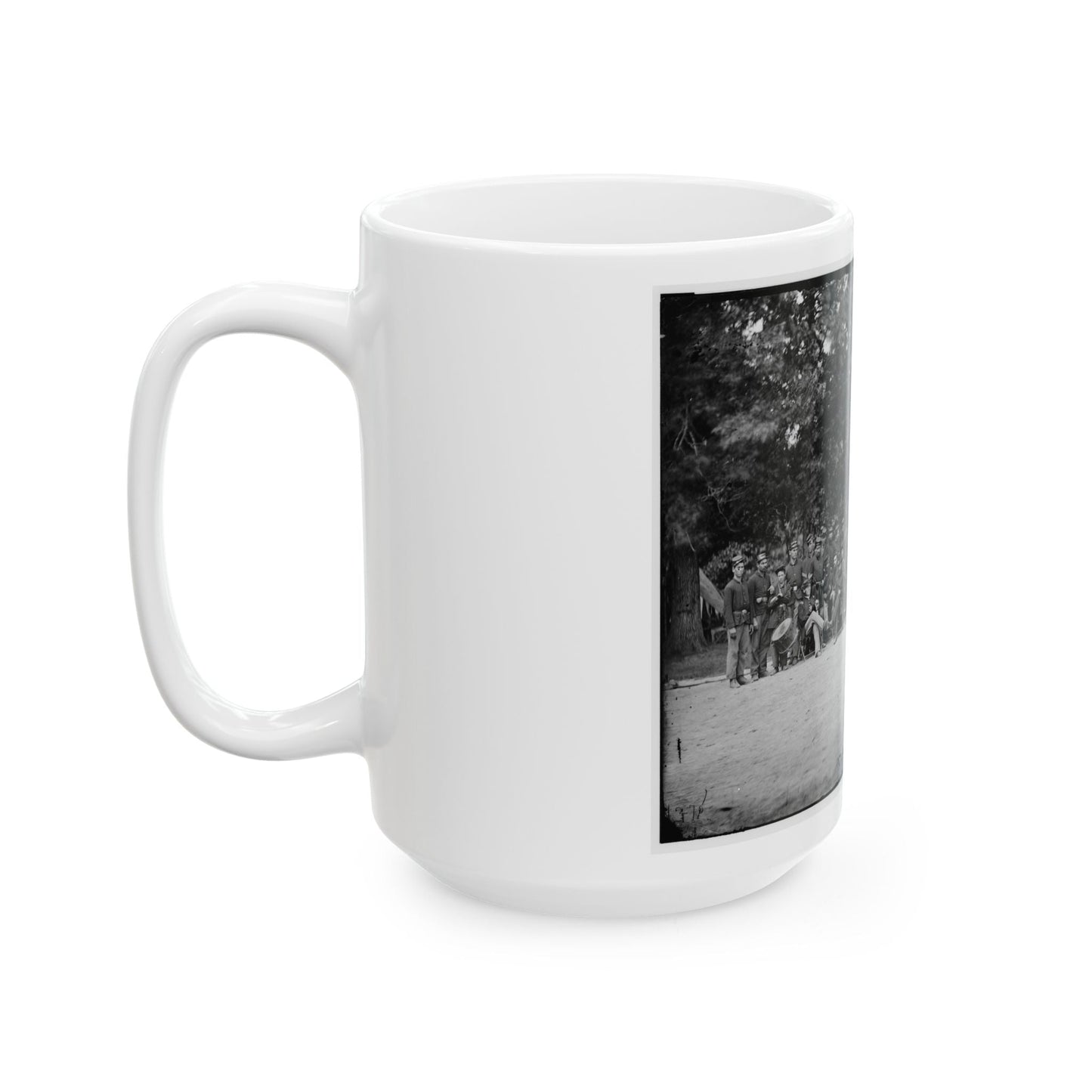 Bealeton, Virginia. Company C, 93d New York Infantry (U.S. Civil War) White Coffee Mug