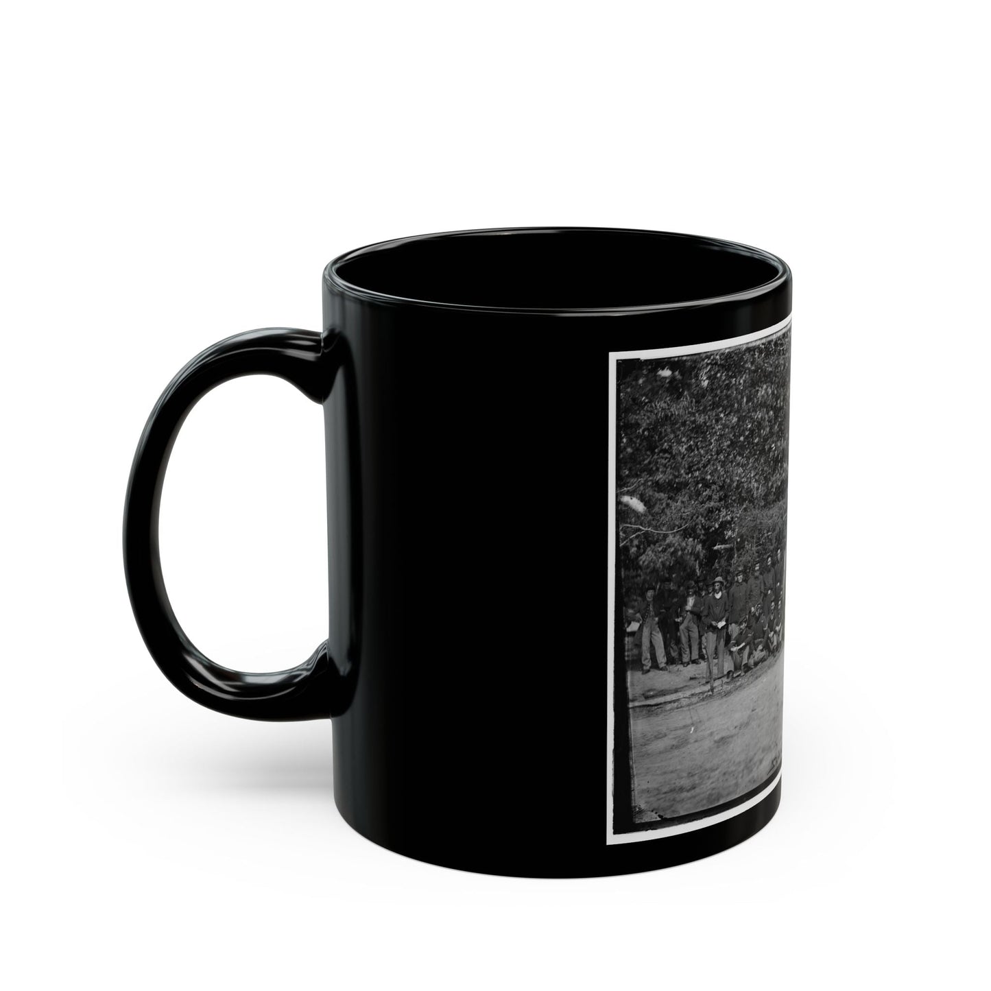 Bealeton, Virginia. Company D, 93d New York Infantry (U.S. Civil War) Black Coffee Mug