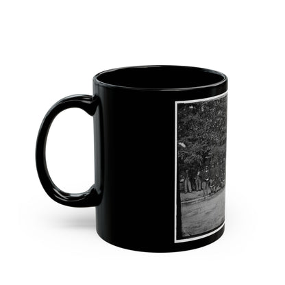 Bealeton, Virginia. Company D, 93d New York Infantry (U.S. Civil War) Black Coffee Mug