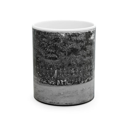 Bealeton, Virginia. Company D, 93d New York Infantry (U.S. Civil War) White Coffee Mug