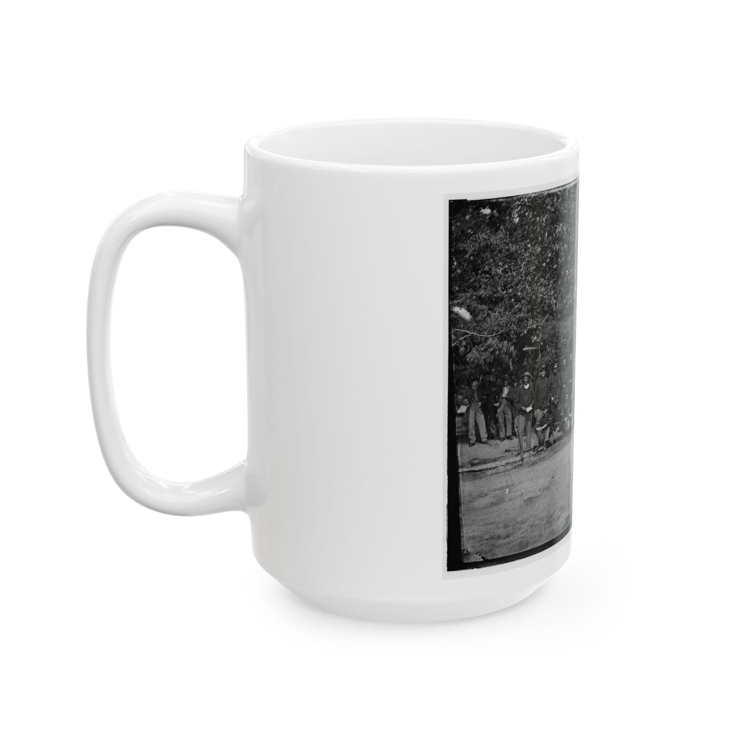 Bealeton, Virginia. Company D, 93d New York Infantry (U.S. Civil War) White Coffee Mug