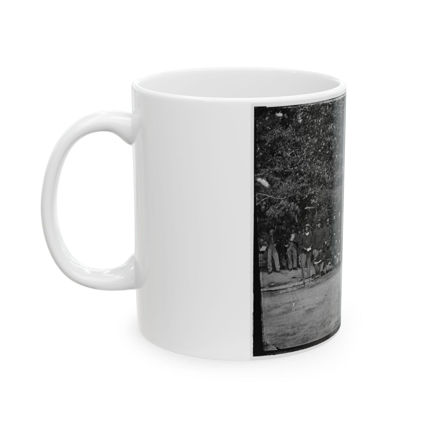 Bealeton, Virginia. Company D, 93d New York Infantry (U.S. Civil War) White Coffee Mug