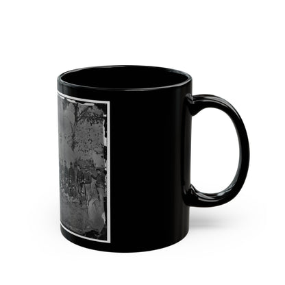 Bealeton, Virginia. Company E, 93d New York Infantry 001 (U.S. Civil War) Black Coffee Mug-The Sticker Space