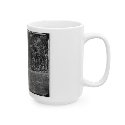 Bealeton, Virginia. Company F, 93d New York Infantry (U.S. Civil War) White Coffee Mug