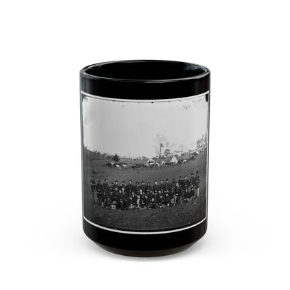 Bealeton, Virginia. Company G, 93d New York Infantry (U.S. Civil War) Black Coffee Mug