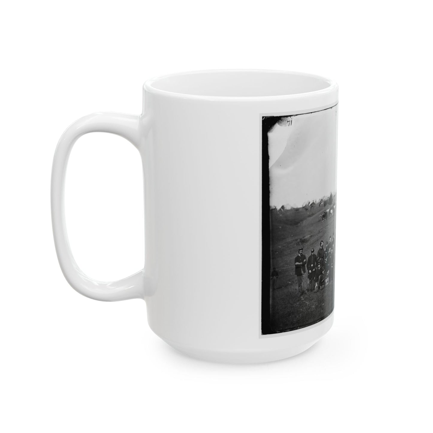 Bealeton, Virginia. Company G, 93d New York Infantry (U.S. Civil War) White Coffee Mug