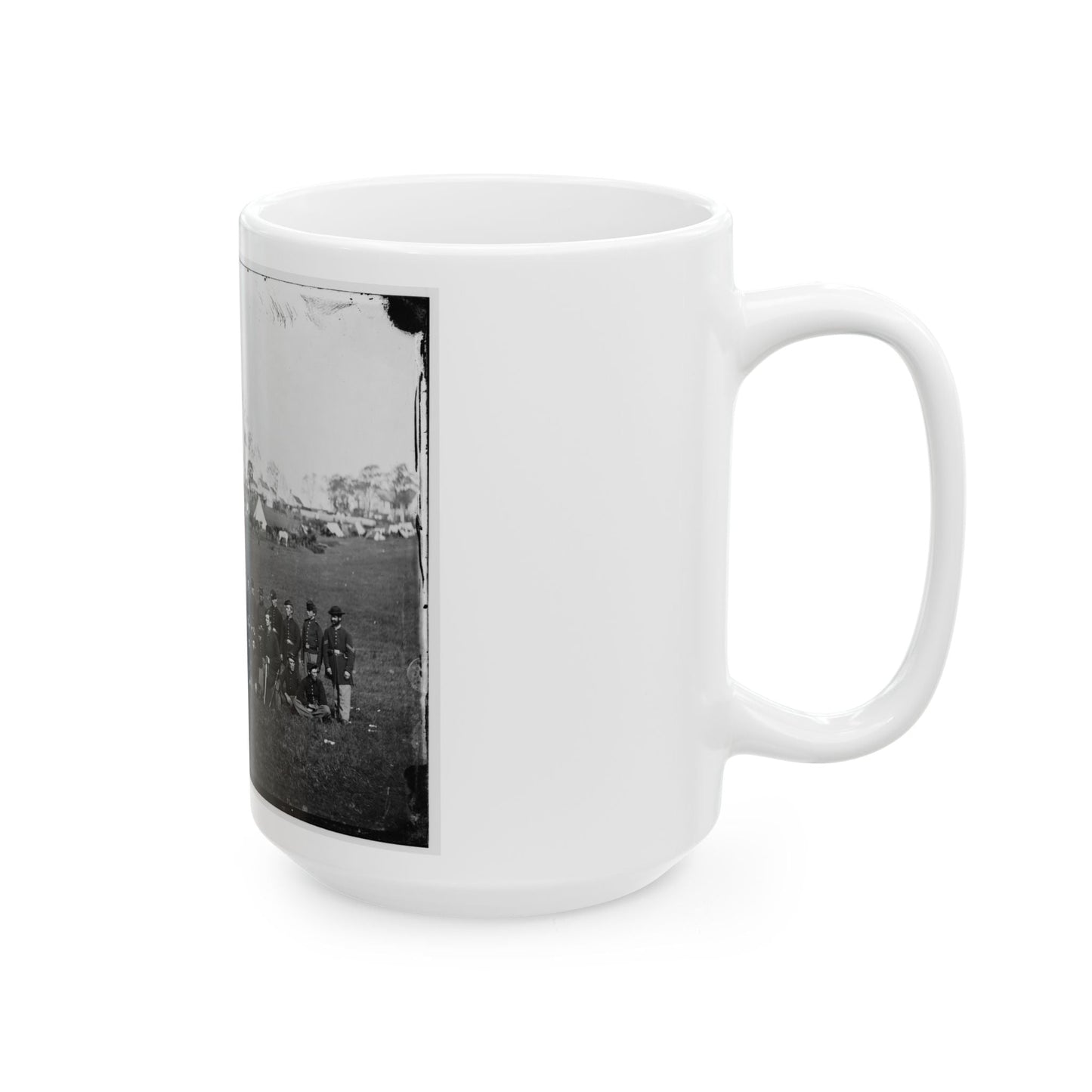 Bealeton, Virginia. Company G, 93d New York Infantry (U.S. Civil War) White Coffee Mug