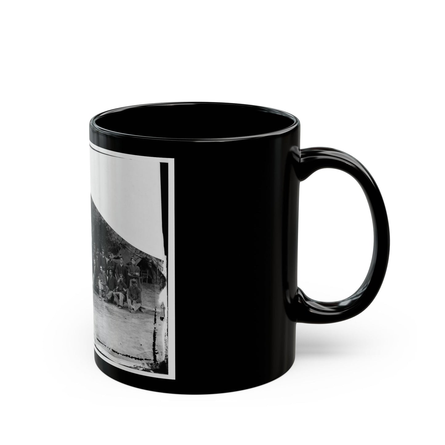 Bealeton, Virginia. Company I, 93d New York Infantry (U.S. Civil War) Black Coffee Mug