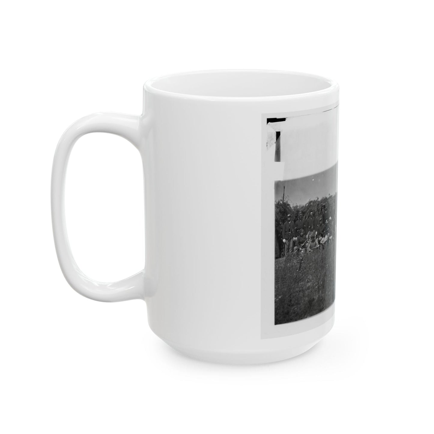 Bealeton, Virginia. Company K 93d New York Infantry Headquarters Guard. Army Of The Potomac (U.S. Civil War) White Coffee Mug