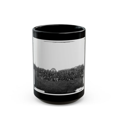 Bealeton, Virginia. Company K, 93d New York Infantry. (Morgan Rifles) (U.S. Civil War) Black Coffee Mug-15oz-The Sticker Space