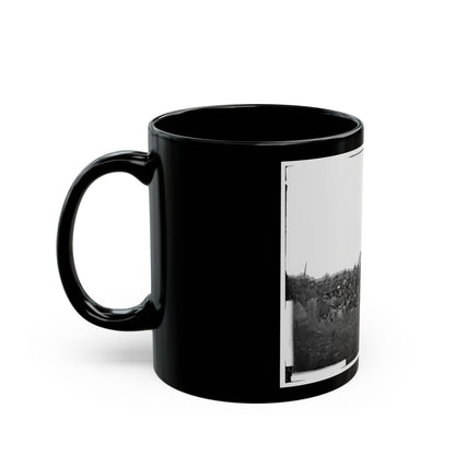 Bealeton, Virginia. Company K, 93d New York Infantry. (Morgan Rifles) (U.S. Civil War) Black Coffee Mug-The Sticker Space