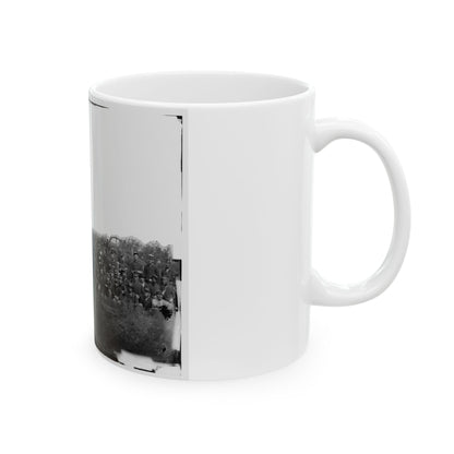 Bealeton, Virginia. Company K, 93d New York Infantry. (Morgan Rifles) (U.S. Civil War) White Coffee Mug