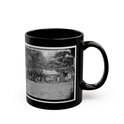 Bealeton, Virginia. Regimental Staff, 93d New York Volunteers (U.S. Civil War) Black Coffee Mug