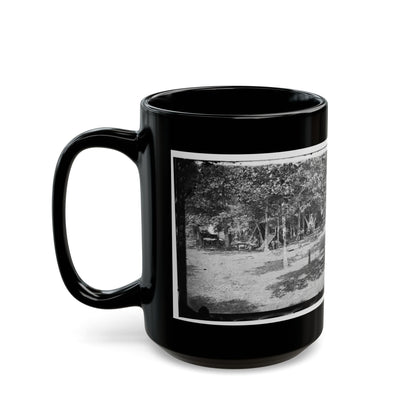 Bealeton, Virginia. View Of Camp Of 93d New York Volunteers (U.S. Civil War) Black Coffee Mug-The Sticker Space