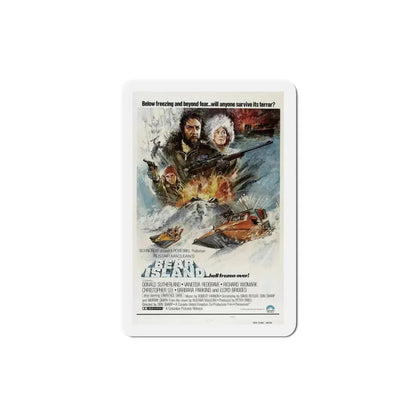 Bear Island 1979 Movie Poster Refrigerator Magnet 3 Inch - The Sticker Space