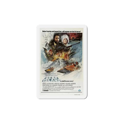 Bear Island 1979 Movie Poster Refrigerator Magnet 4 Inch - The Sticker Space