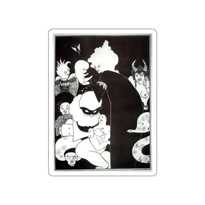 BEARDSLEY, Aubrey - Lucians Strange Creatures (Artwork) STICKER Vinyl Die-Cut Decal - The Sticker Space
