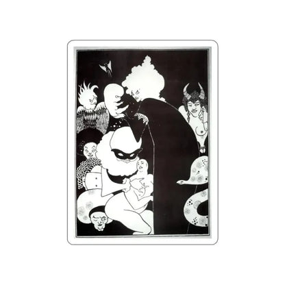 BEARDSLEY, Aubrey - Lucians Strange Creatures (Artwork) STICKER Vinyl Die-Cut Decal - The Sticker Space