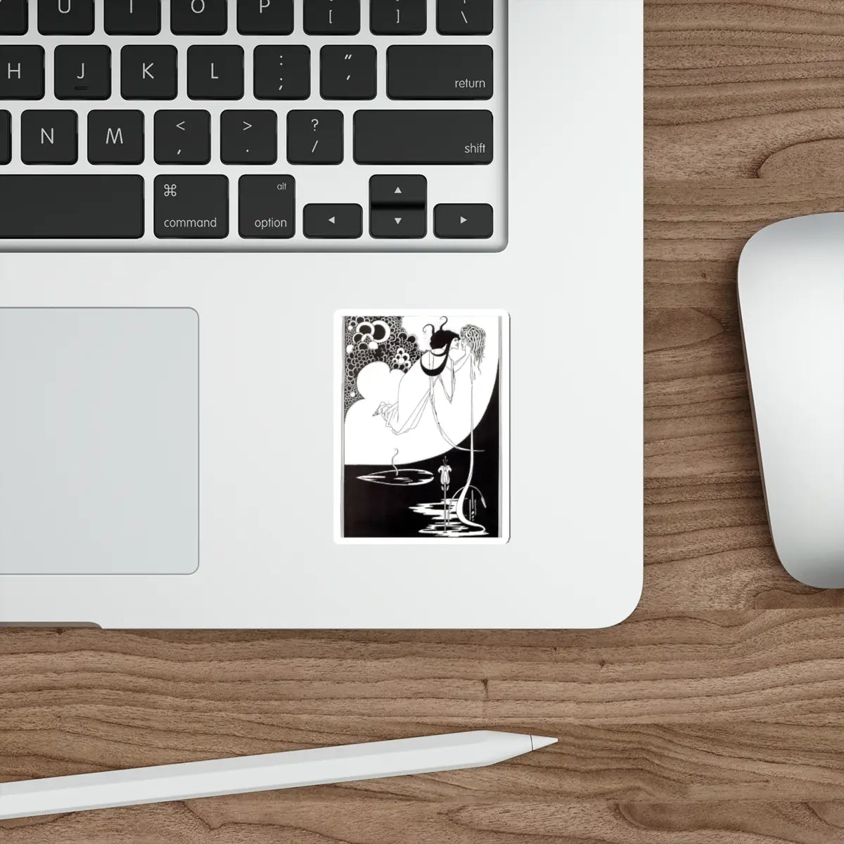 SKU:10229774080108524996 Sticker types:White Shape:Die-Cut Sizes:3" × 3"