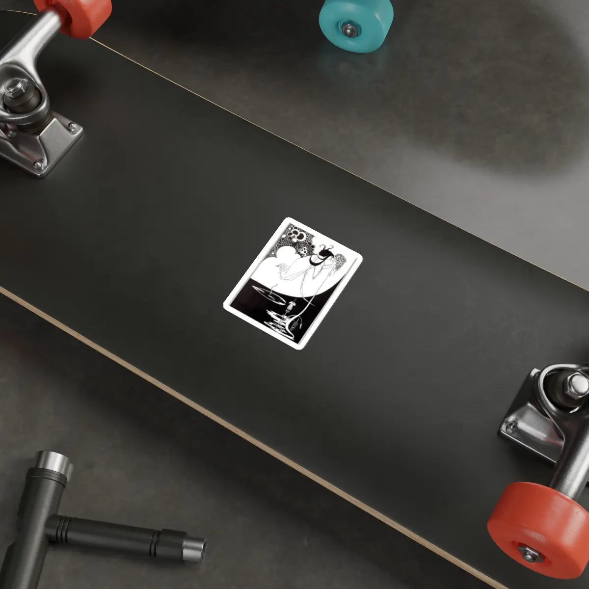 SKU:10229774080108524996 Sticker types:White Shape:Die-Cut Sizes:3" × 3"