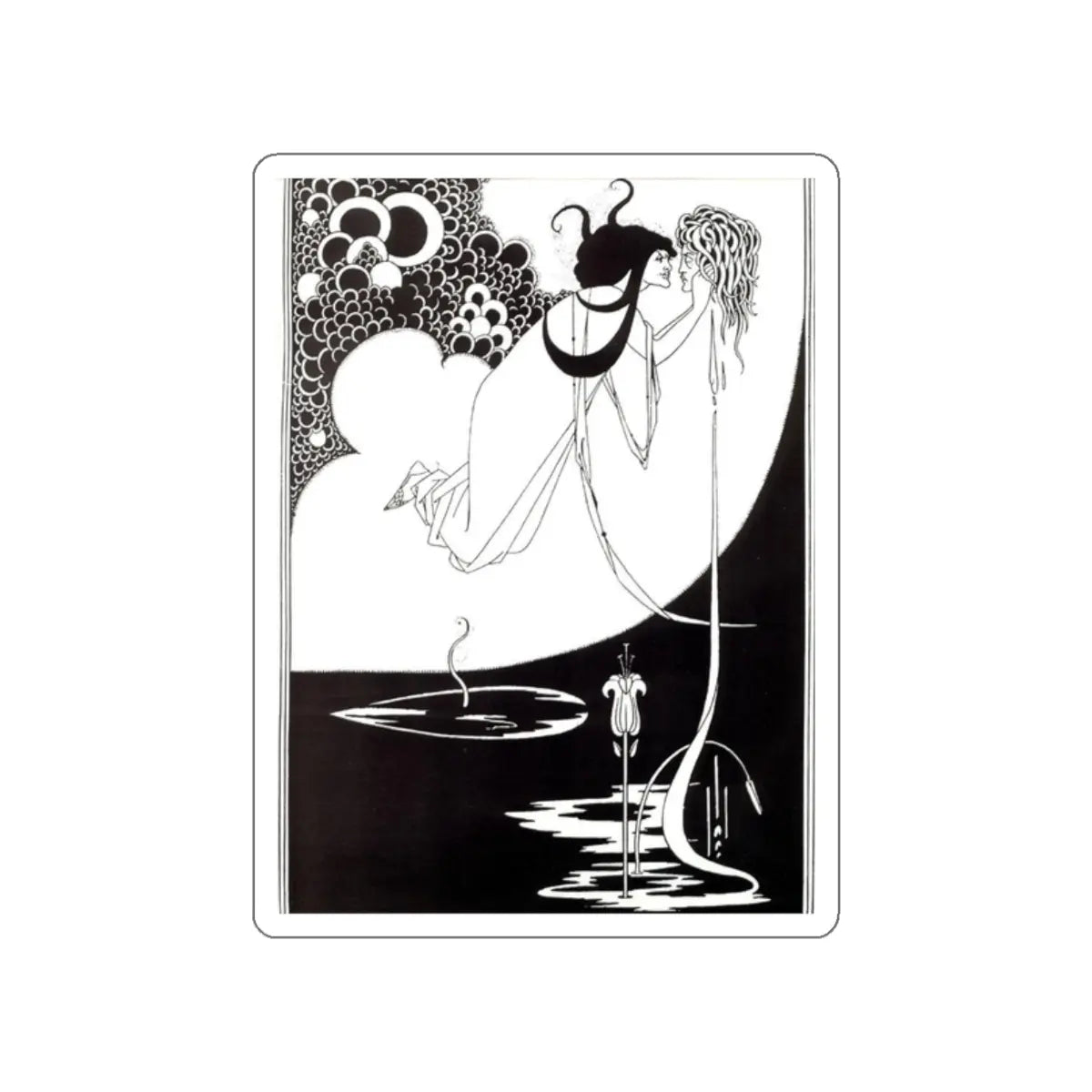 SKU:25228641494726173173 Sticker types:White Shape:Die-Cut Sizes:2" × 2"