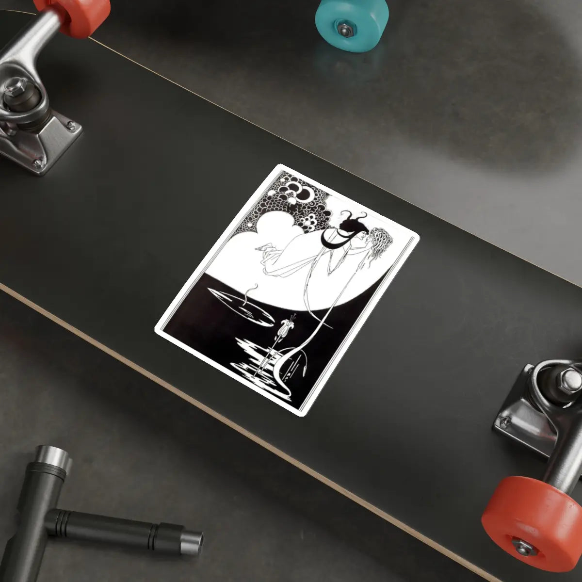 SKU:83871977150257171573 Sticker types:White Shape:Die-Cut Sizes:6" × 6"