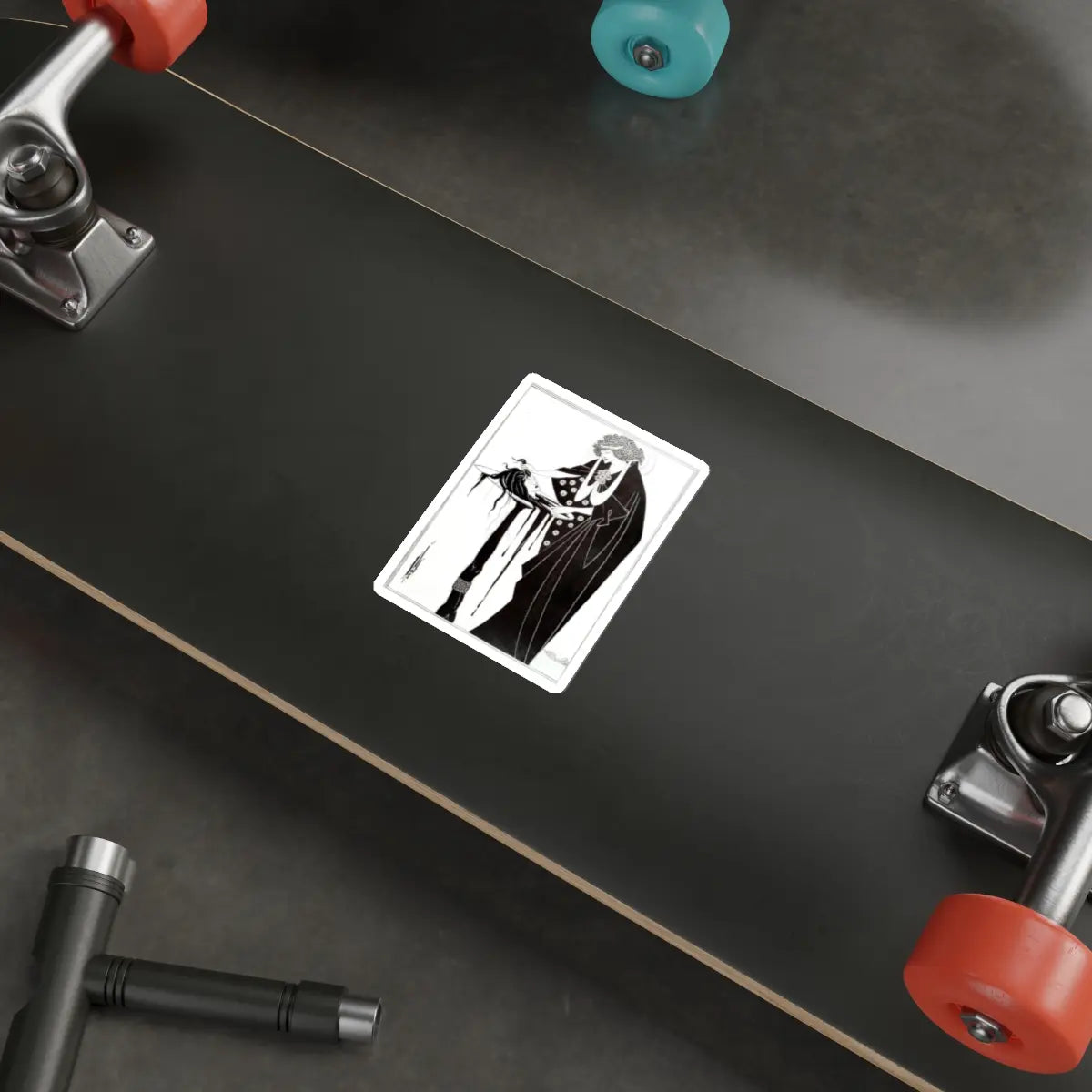 SKU:13665029974866590674 Sticker types:White Shape:Die-Cut Sizes:4" × 4"