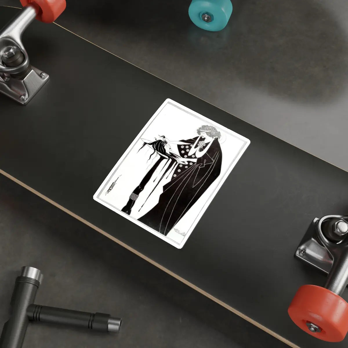 SKU:21447000225951314232 Sticker types:White Shape:Die-Cut Sizes:6" × 6"
