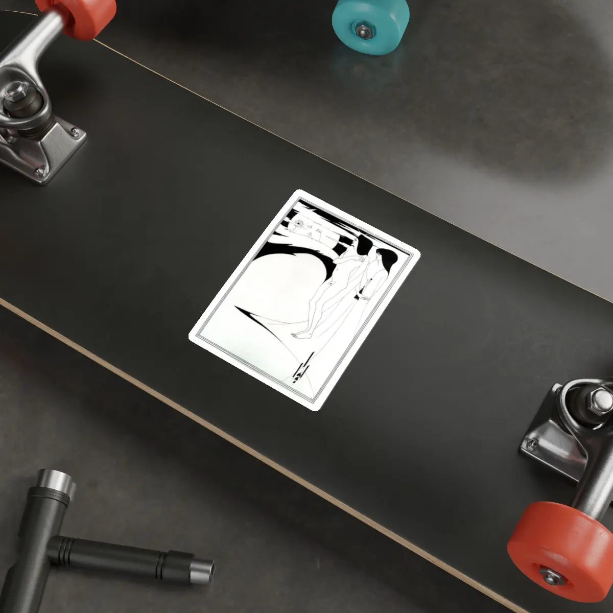 SKU:11422008845822952008 Sticker types:White Shape:Die-Cut Sizes:5" × 5"