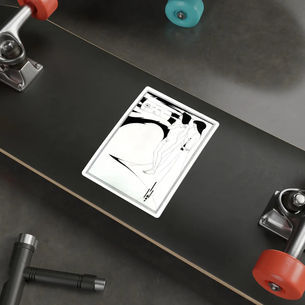 SKU:68835460444180890248 Sticker types:White Shape:Die-Cut Sizes:6" × 6"