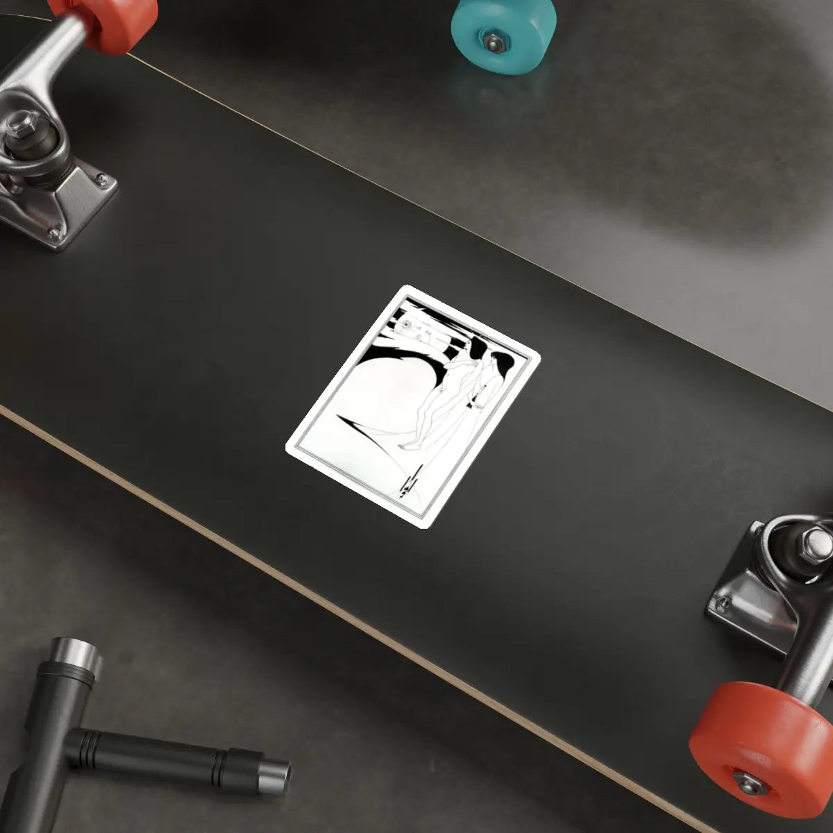 SKU:75036102271339566077 Sticker types:White Shape:Die-Cut Sizes:4" × 4"