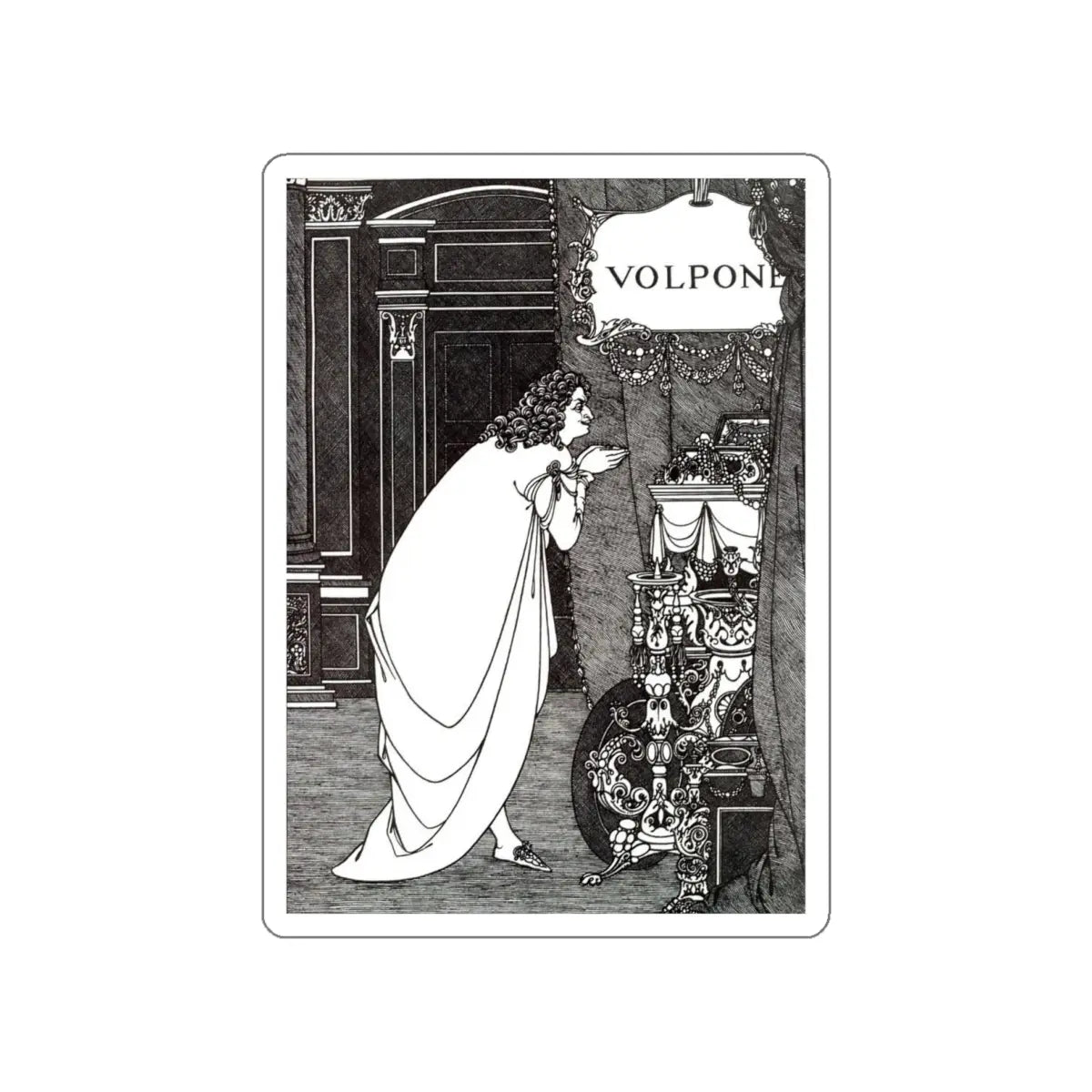 SKU:17340562747459341718 Sticker types:White Shape:Die-Cut Sizes:6" × 6"