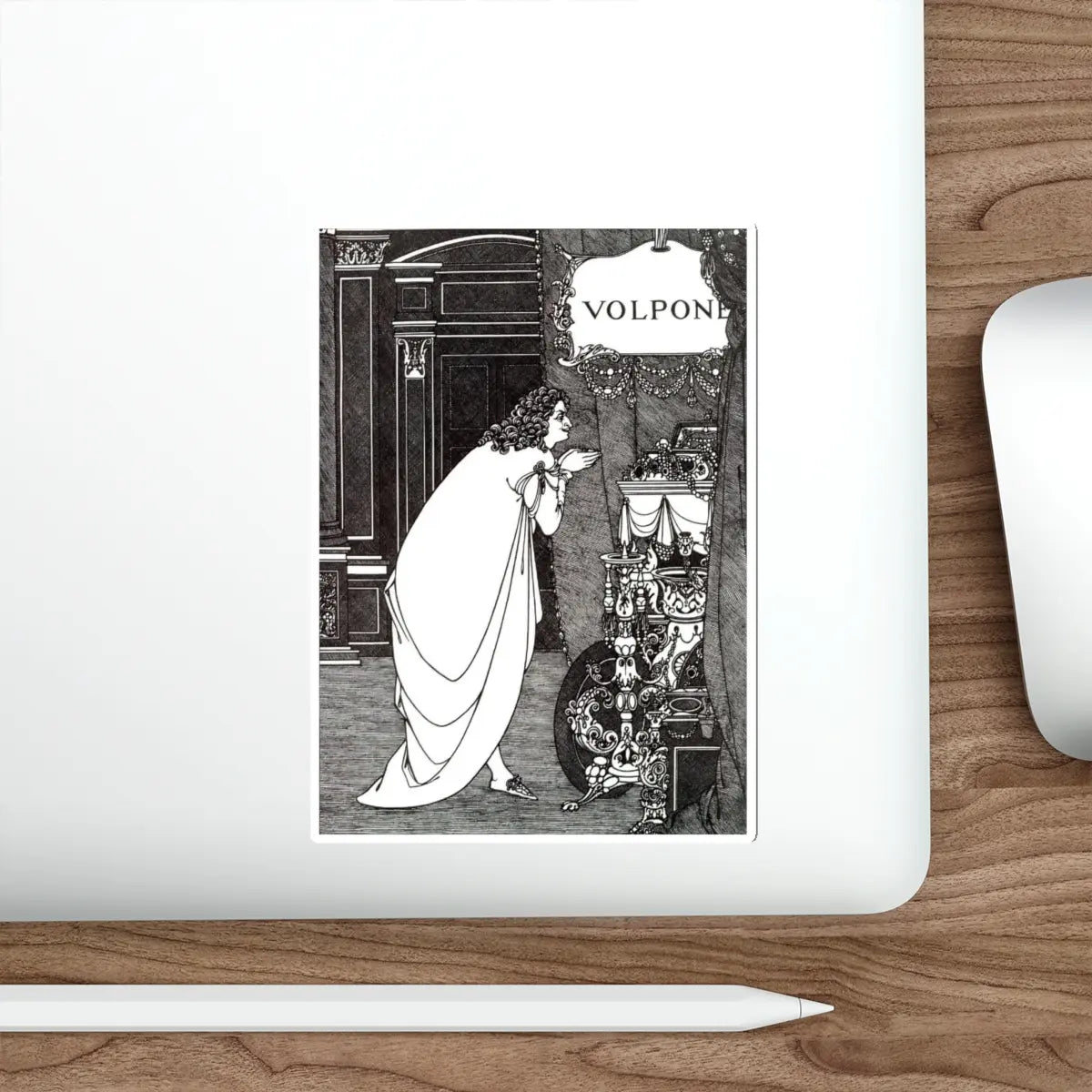 SKU:17340562747459341718 Sticker types:White Shape:Die-Cut Sizes:6" × 6"
