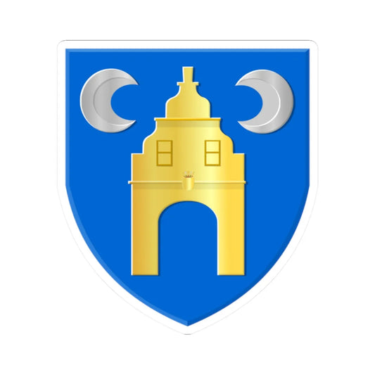 Bears wapen (Netherlands) (Coat of Arms) STICKER Vinyl Kiss-Cut Decal 2 Inch White - The Sticker Space