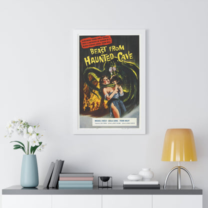 BEAST FROM HAUNTED CAVE 1959 - Framed Movie Poster-The Sticker Space