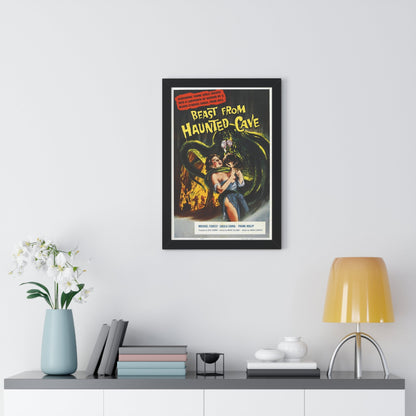 BEAST FROM HAUNTED CAVE 1959 - Framed Movie Poster-The Sticker Space