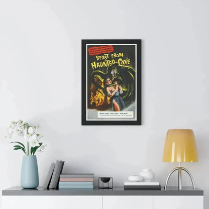 BEAST FROM HAUNTED CAVE 1959 - Framed Movie Poster - The Sticker Space
