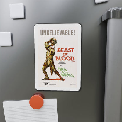 BEAST OF BLOOD & CURSE OF THE VAMPIRES 1970 Movie Poster - Die-Cut Magnet-The Sticker Space